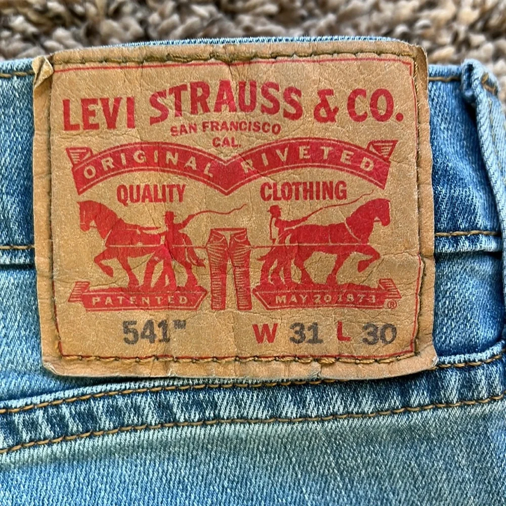 Levi Strauss 541 Jeans, Men’s size 31 X 30